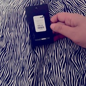 Zebra Flareout Pants